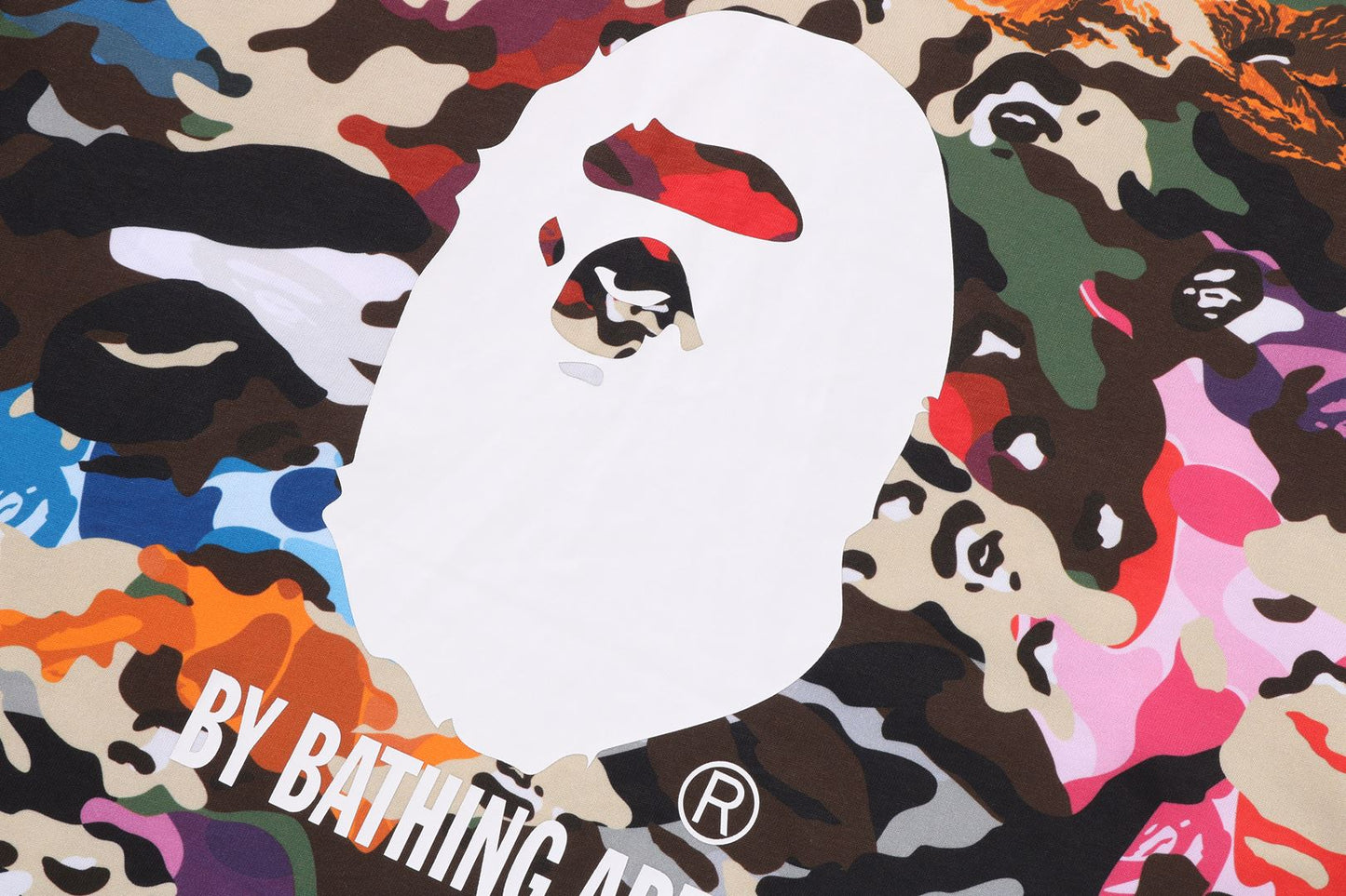 BAPE HYBRID CAMO RELAXED FIT TEE