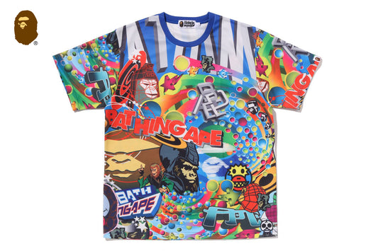 BAPE OVERALL PRINT TEE