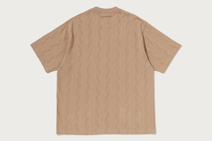 BAPE STA PATTERN JACQUARD ONE POINT RELAXED FIT TEE
