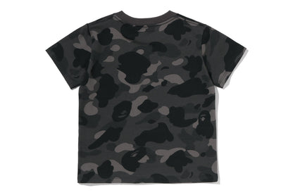 BAPE LOGO 彩色迷彩修身T恤