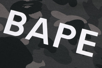 BAPE LOGO 彩色迷彩修身T恤