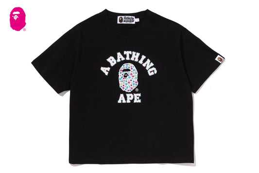 BAPE COLOR STUD COLLEGE MINI TEE