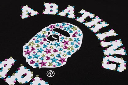 BAPE COLOR STUD COLLEGE MINI TEE
