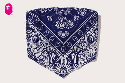 BAPE PAISLEY PATTERN BANDANA SCARF TOP