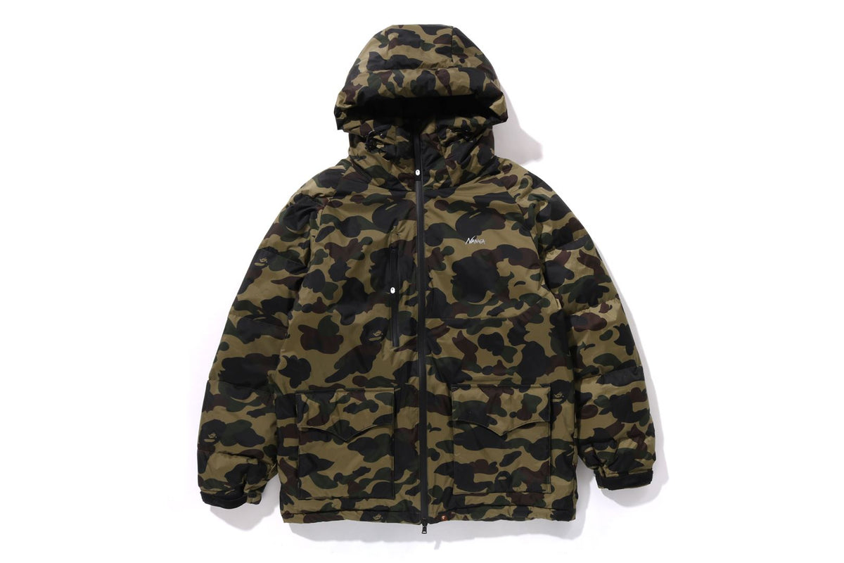 BAPE BAPE X NANGA 1ST CAMO AURORA TEX 羽絨外套