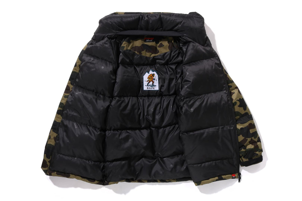 BAPE BAPE X NANGA 1ST CAMO AURORA TEX 羽絨外套