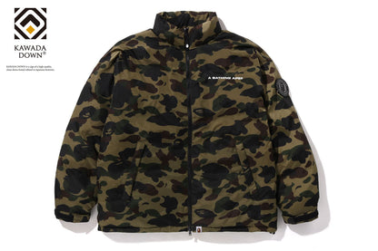 BAPE 1ST CAMO DOWN JACKET