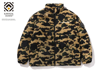 BAPE 1ST CAMO DOWN JACKET
