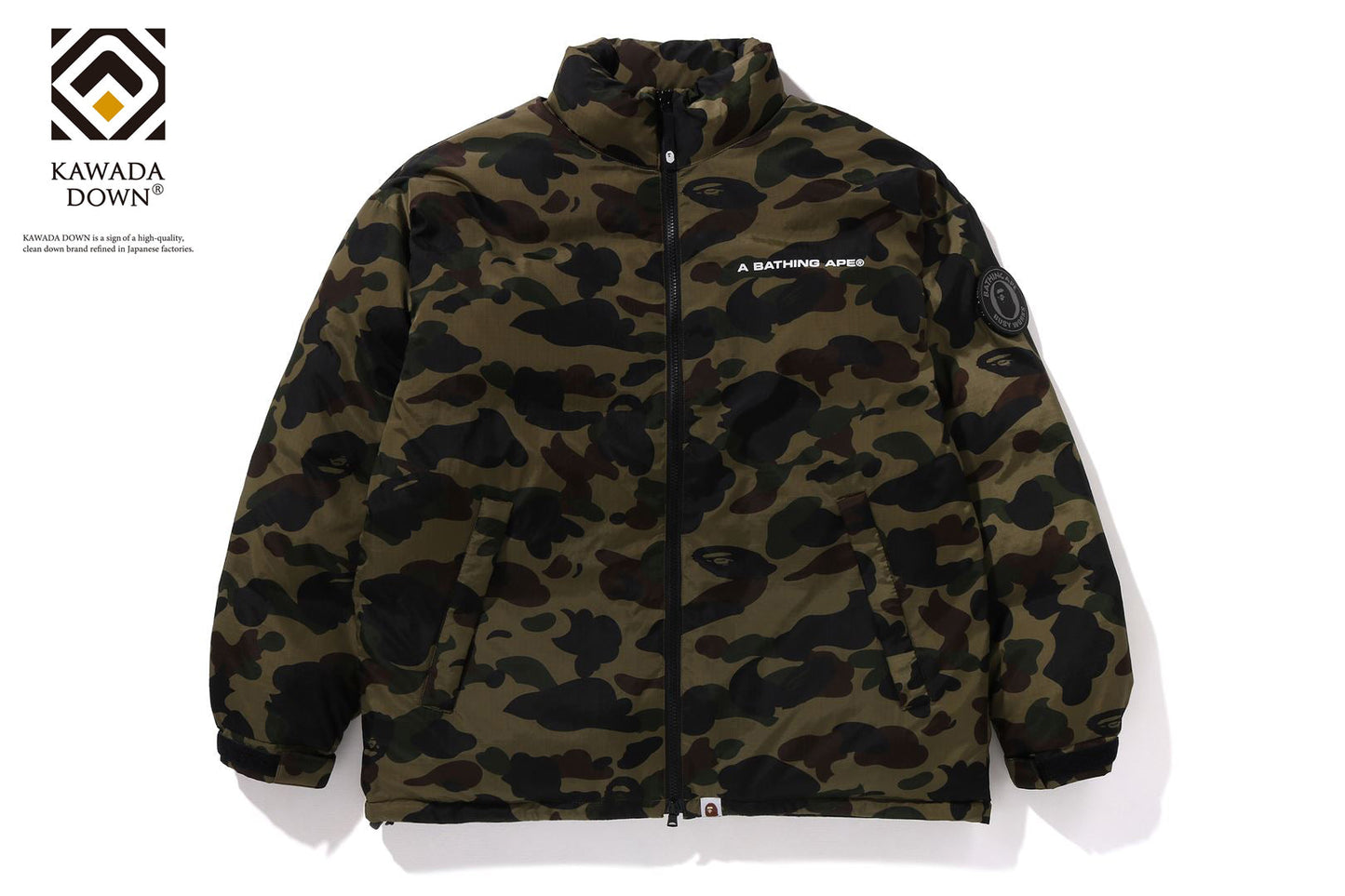 BAPE 1ST CAMO 羽絨外套