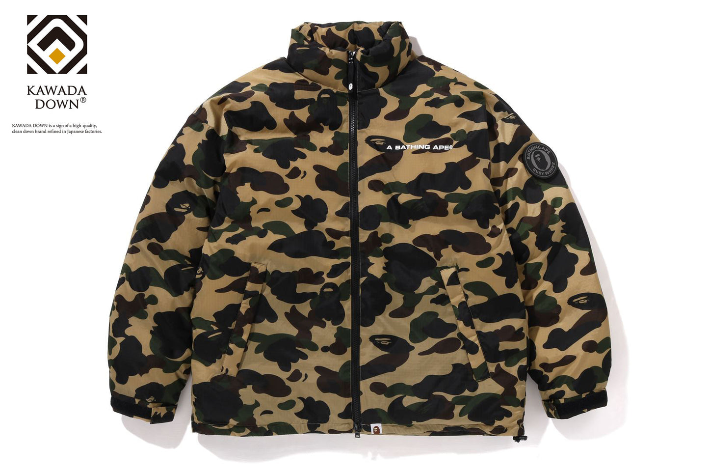 BAPE 1ST CAMO 羽絨外套