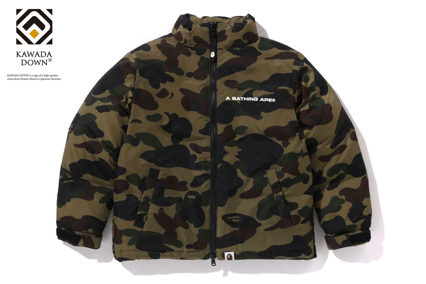 BAPE 1ST CAMO 羽絨外套