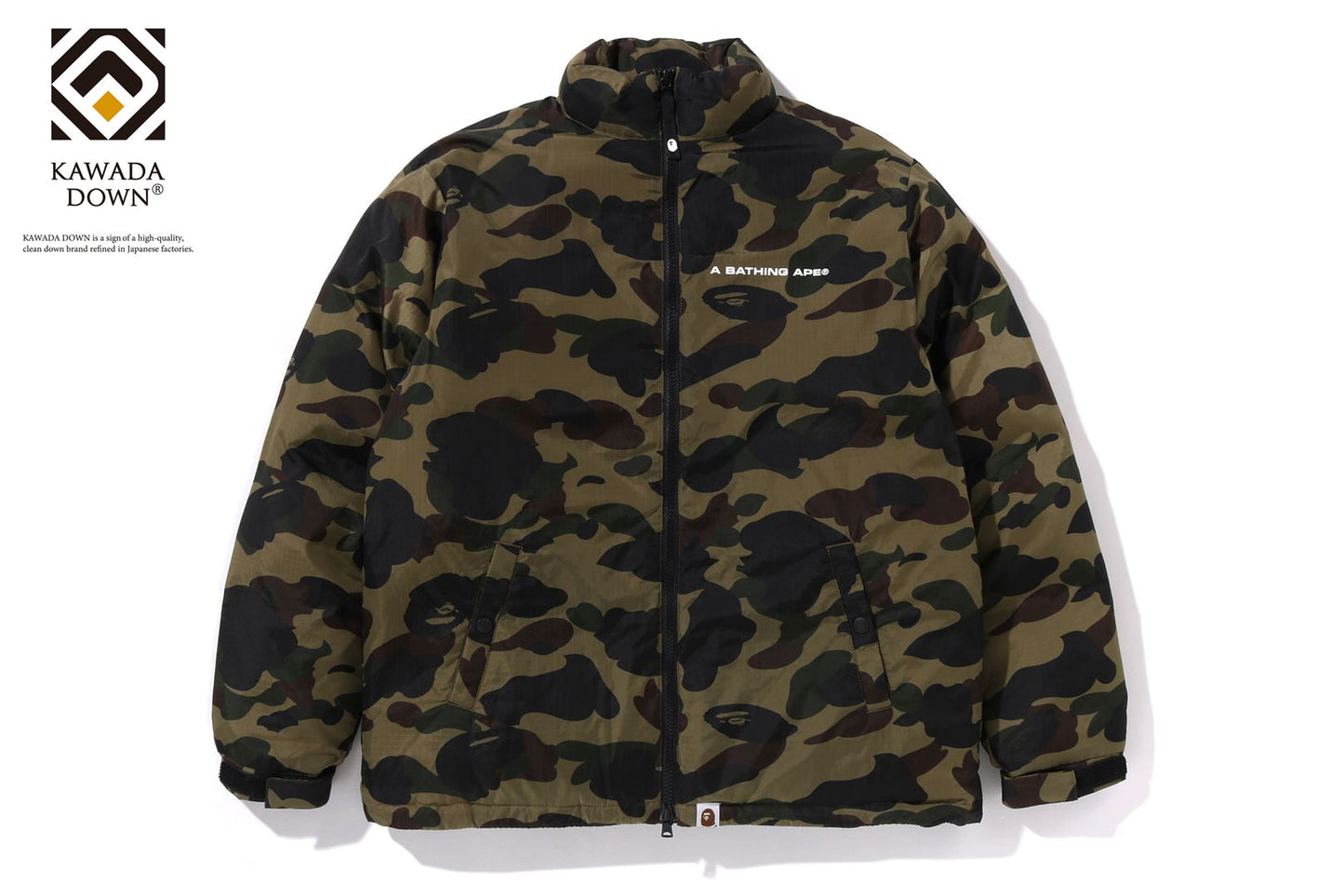 BAPE 1ST CAMO 羽絨外套