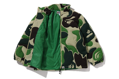 BAPE ABC CAMO STITCHING DOWN JACKET