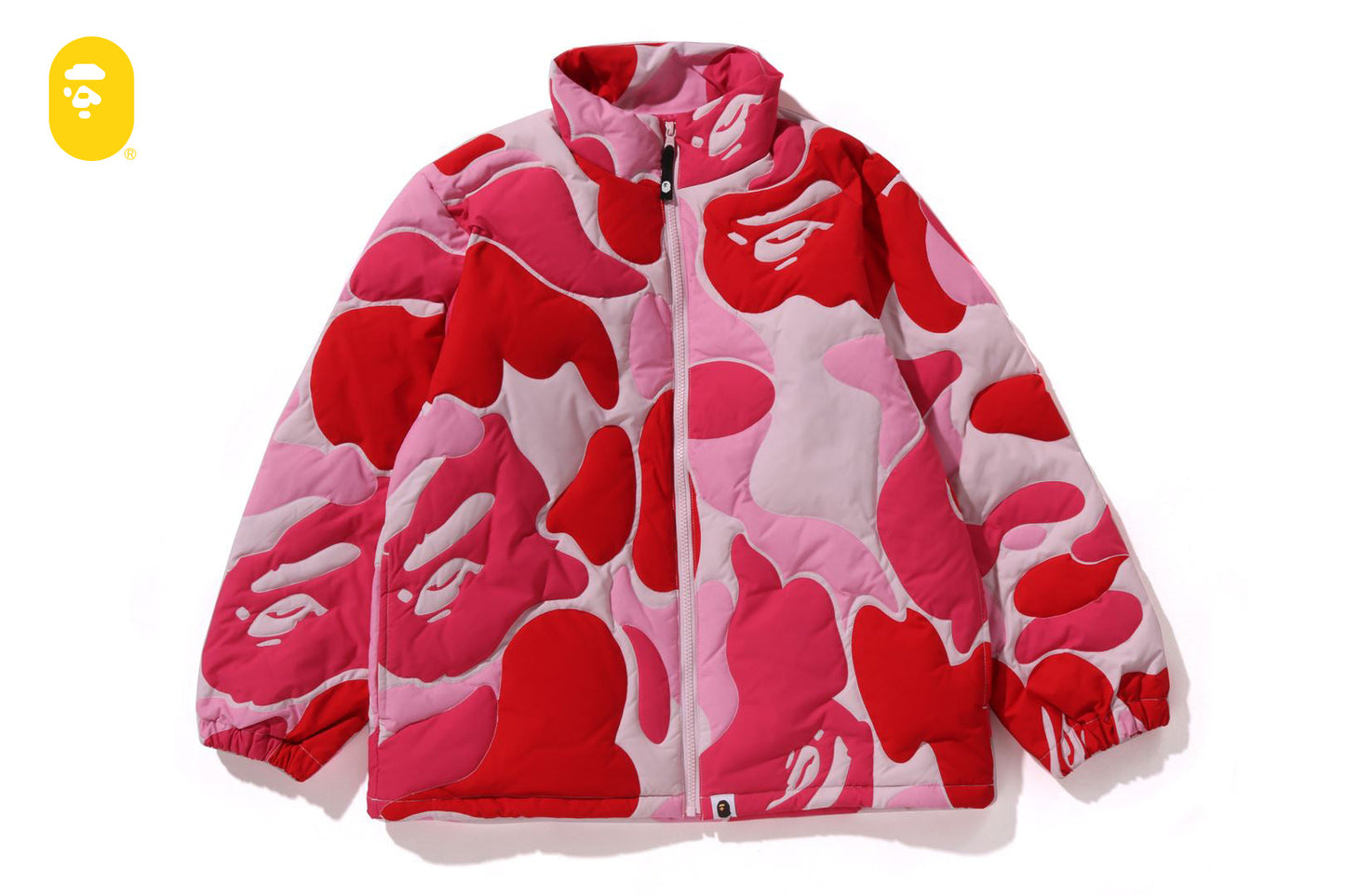 BAPE ABC CAMO STITCHING DOWN JACKET