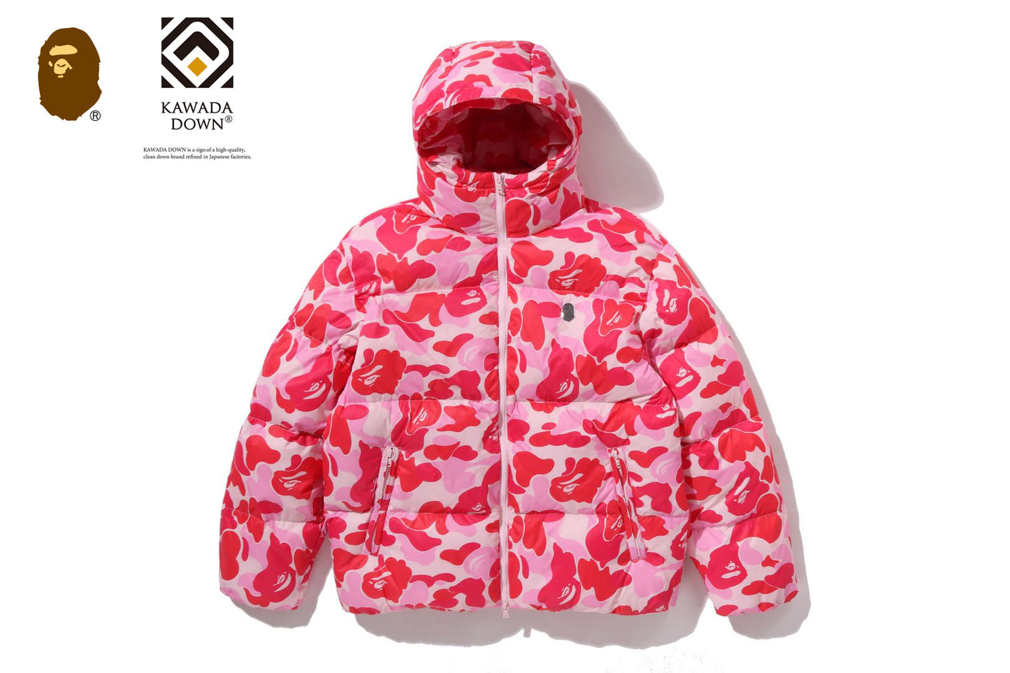 BAPE ABC CAMO DOWN JACKET