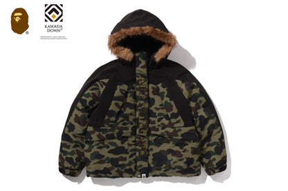 BAPE 1ST CAMO 雪板羽絨外套