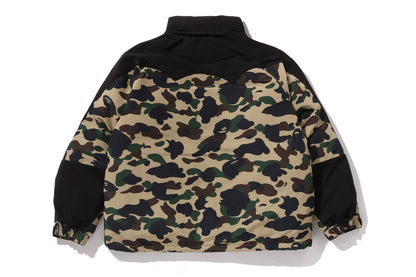 BAPE 1ST CAMO 雪板羽絨外套