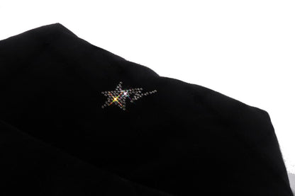 BAPE 水晶石標誌天鵝絨羽絨外套