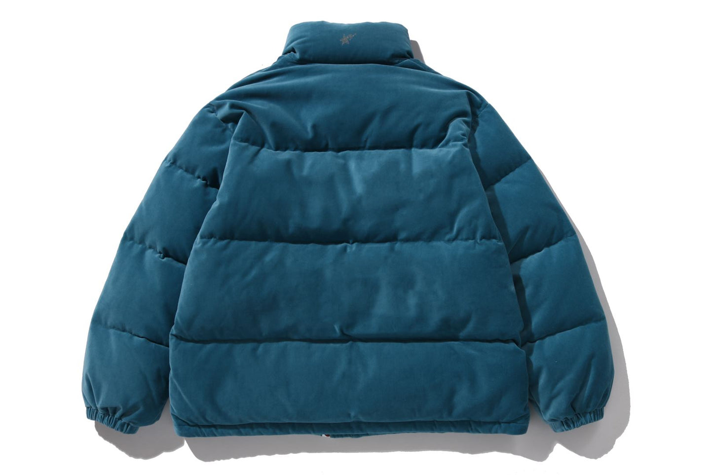 BAPE 水晶石標誌天鵝絨羽絨外套