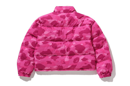BAPE 彩色迷彩可翻轉羽絨外套