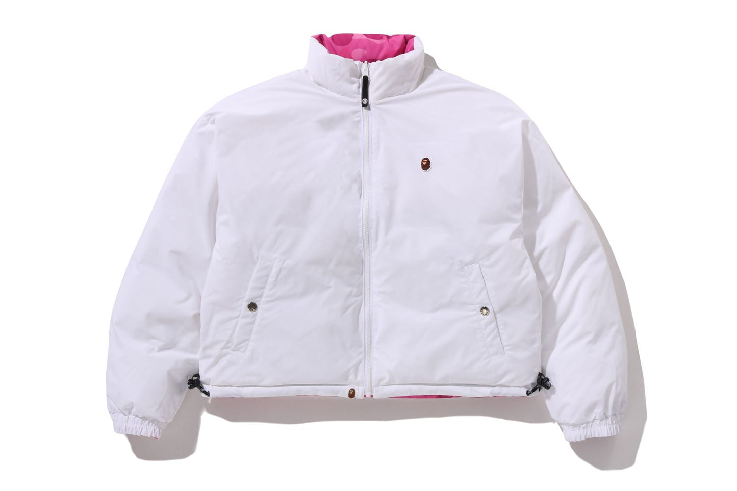 BAPE 彩色迷彩可翻轉羽絨外套