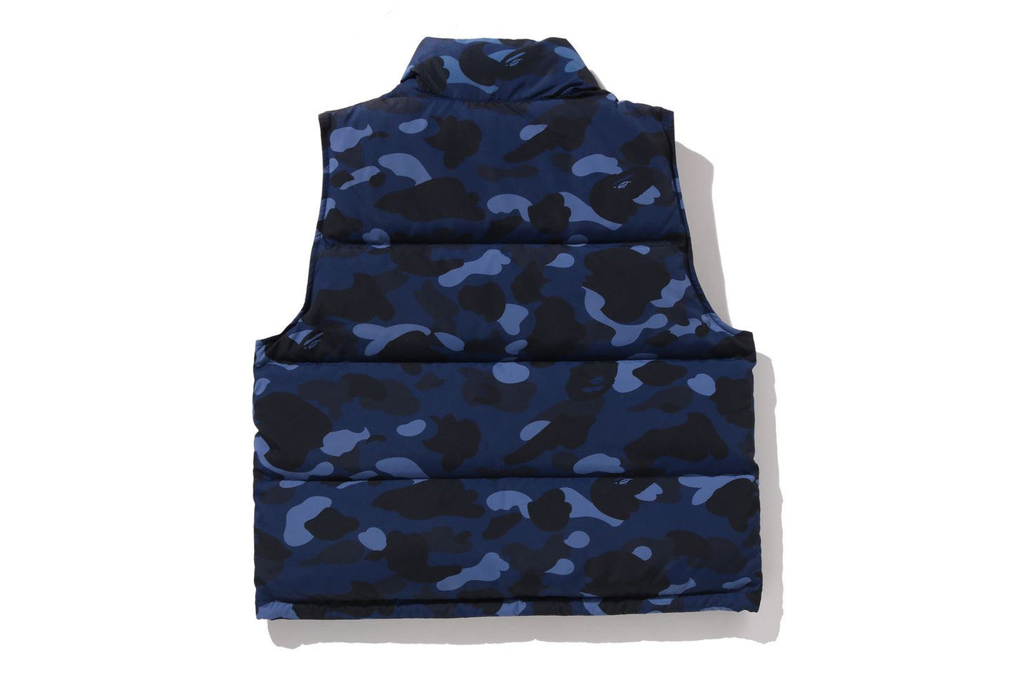 BAPE 彩色迷彩可翻轉羽絨背心