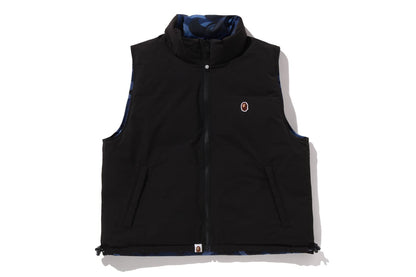 BAPE 彩色迷彩可翻轉羽絨背心