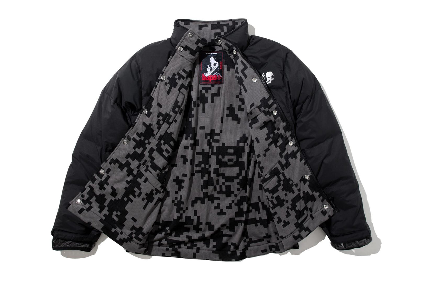 BAPE BY KAZUKI KURAISHI UAP CAMO 可逆羽絨外套