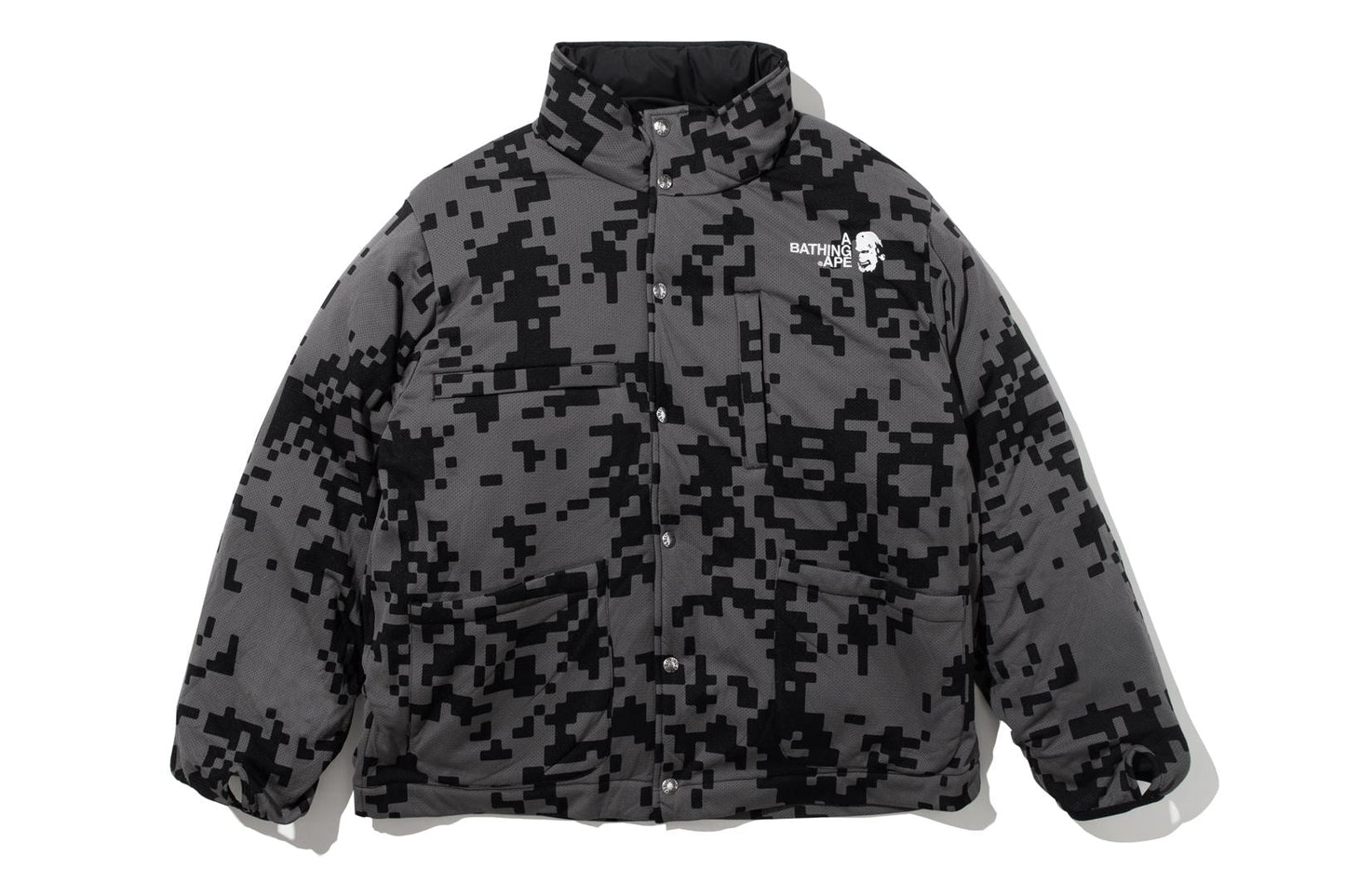 BAPE BY KAZUKI KURAISHI UAP CAMO 可逆羽絨外套