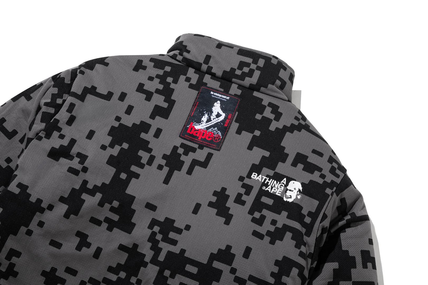 BAPE BY KAZUKI KURAISHI UAP CAMO 可逆羽絨外套