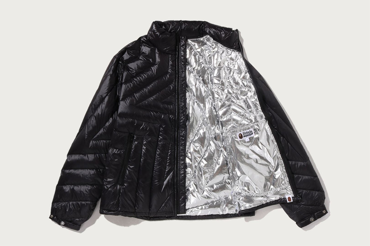 BAPE MEGA BAPE STA QUILTED LIGHT DOWN JACKET