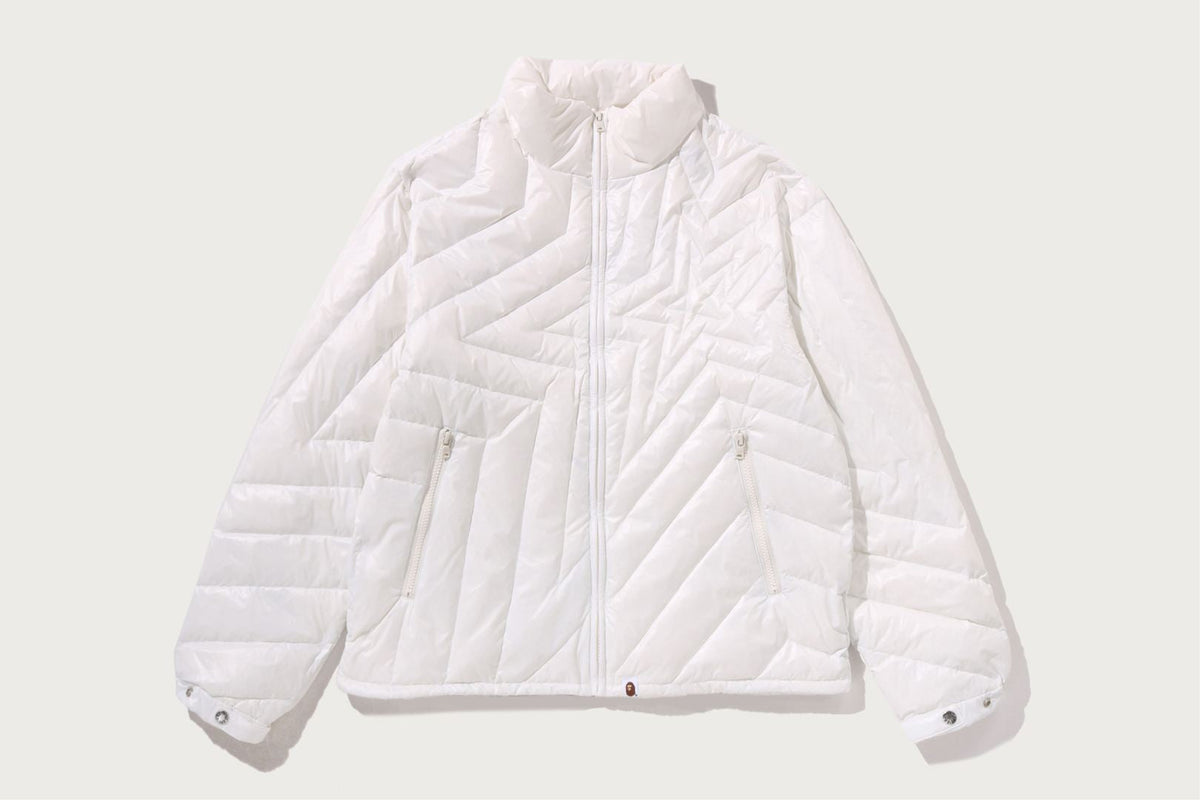 BAPE MEGA BAPE STA QUILTED LIGHT DOWN JACKET