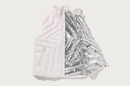BAPE MEGA BAPE STA QUILTED LIGHT DOWN VEST
