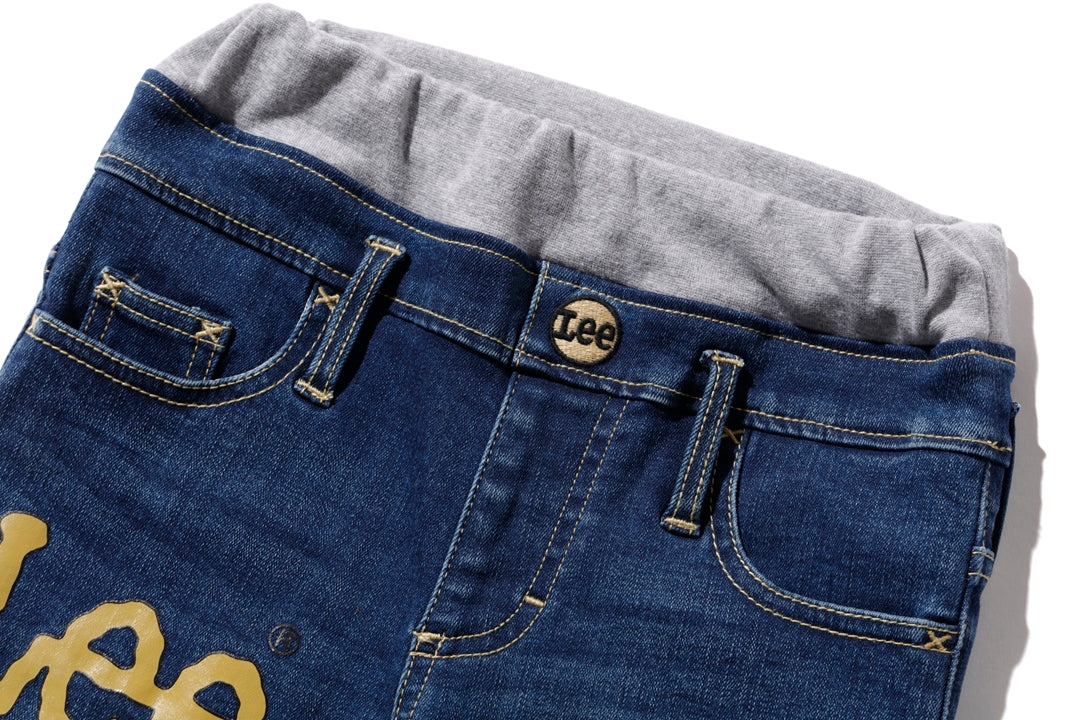 BAPE BAPE X LEE 損壞牛仔褲