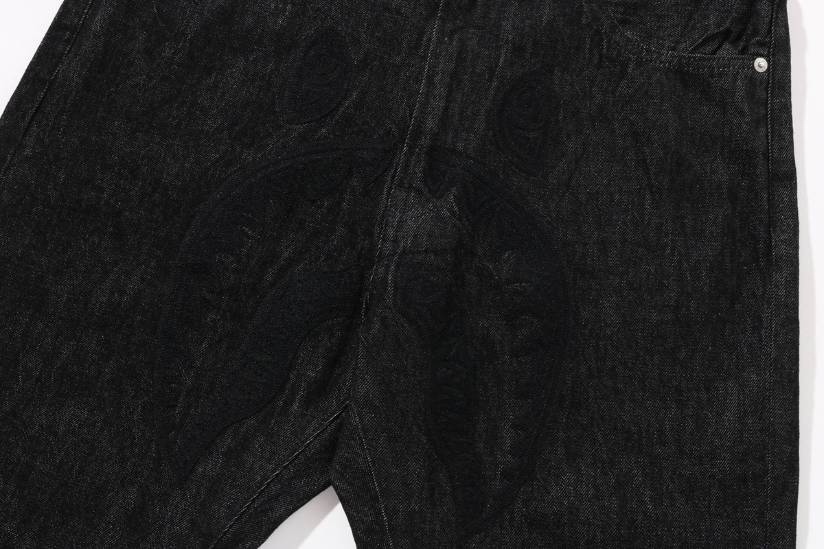 BAPE SHARK 13 OZ 丹寧長褲