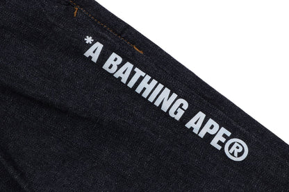 BAPE LOGO 10 OZ 彈性牛仔褲