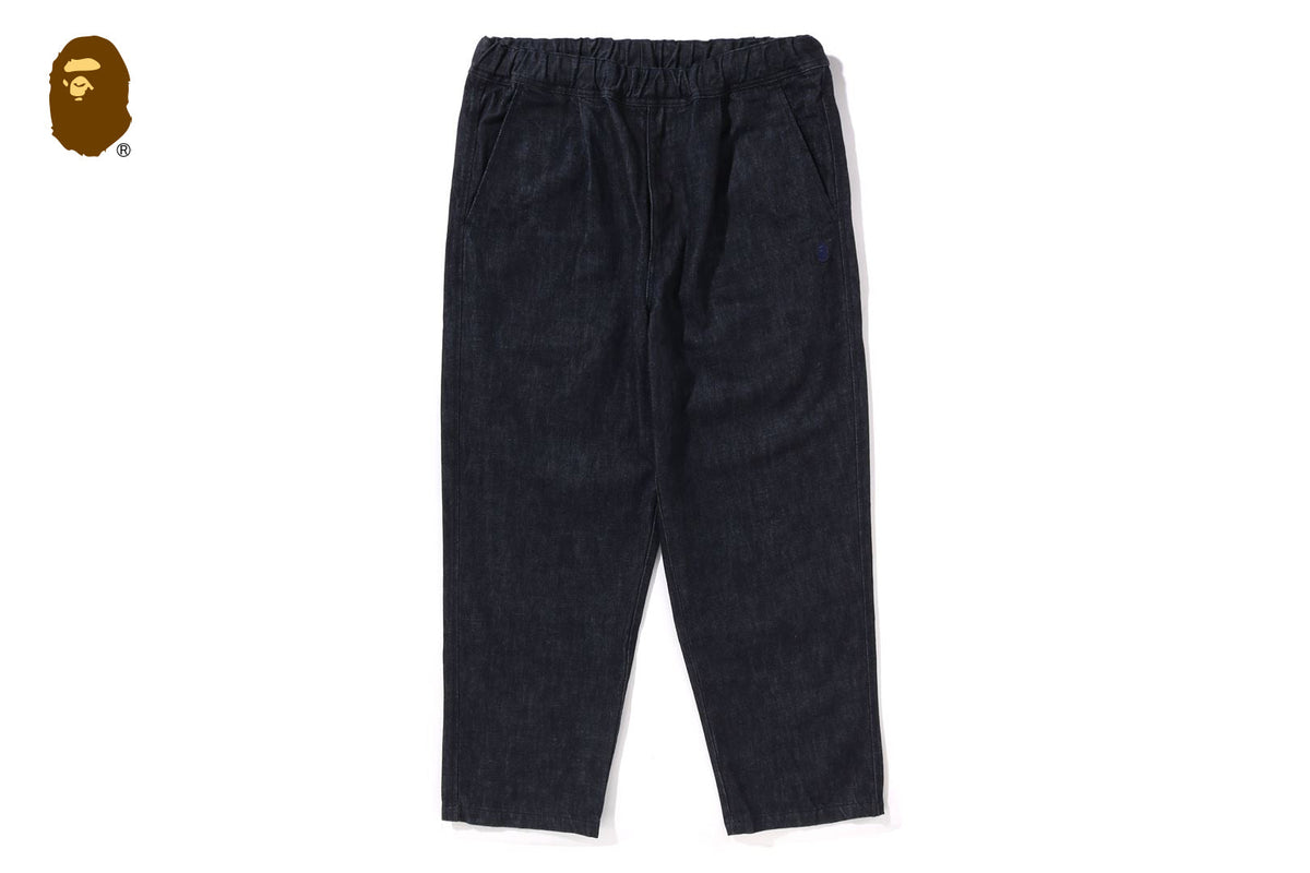 BAPE ONE POINT RELAXED FIT 13OZ DENIM PANTS