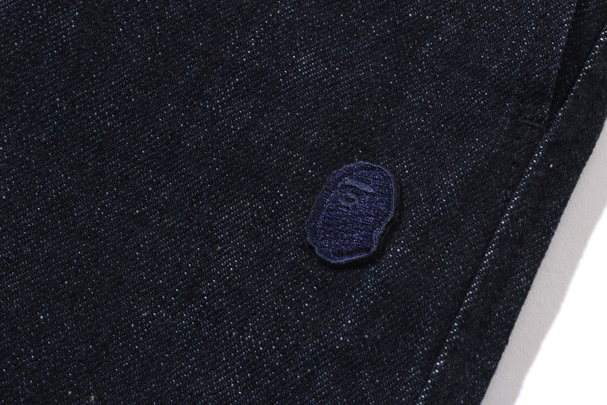 BAPE ONE POINT RELAXED FIT 13OZ DENIM PANTS