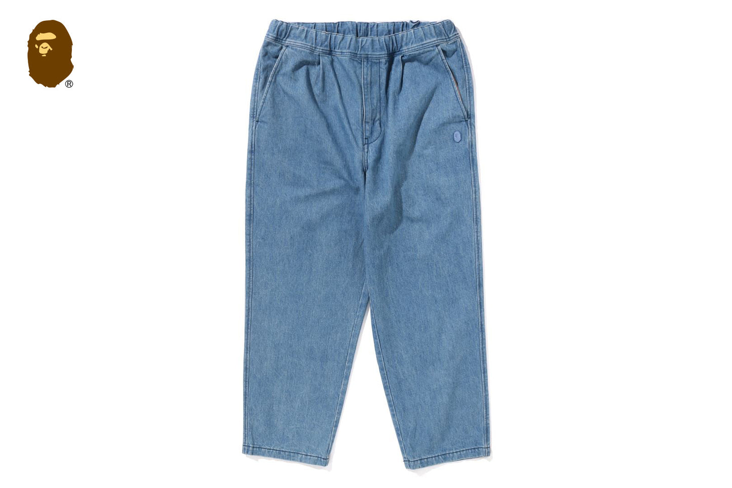 BAPE ONE POINT RELAXED FIT 13OZ DENIM PANTS