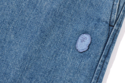 BAPE ONE POINT RELAXED FIT 13OZ DENIM PANTS