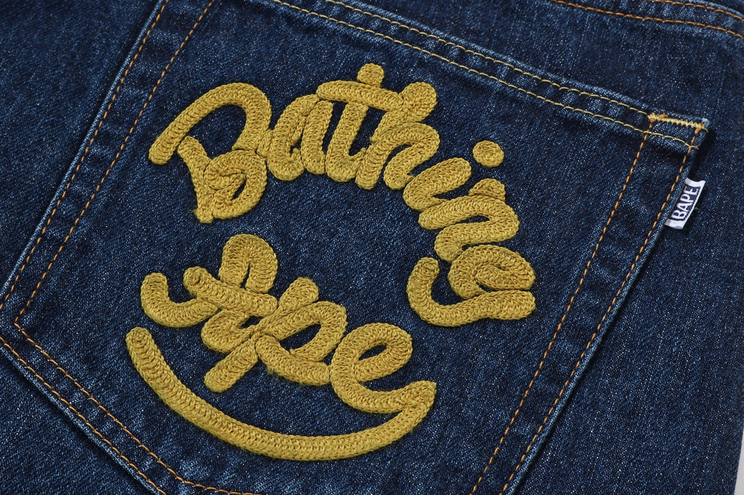 BAPE 13 OZ 丹寧長褲