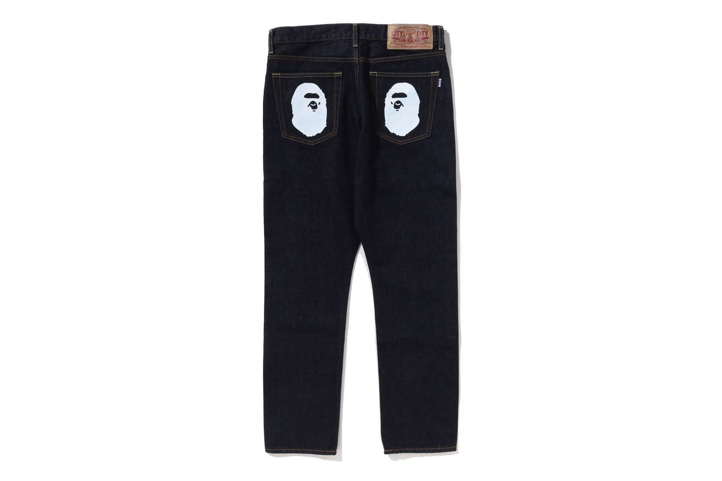 BAPE APE HEAD 牛仔褲