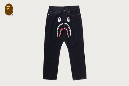 BAPE SHARK 13 OZ 牛仔褲