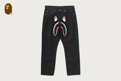 BAPE SHARK 13 OZ 牛仔褲