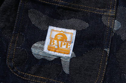 BAPE CAMO JACQUARD DENIM PANTS