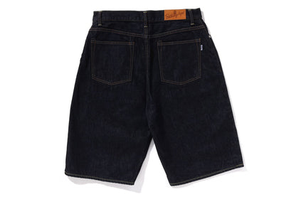 BAPE SHARK DENIM SHORTS