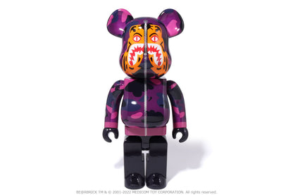 BAPE COLOR CAMO TIGER BE@RBRICK 1000%