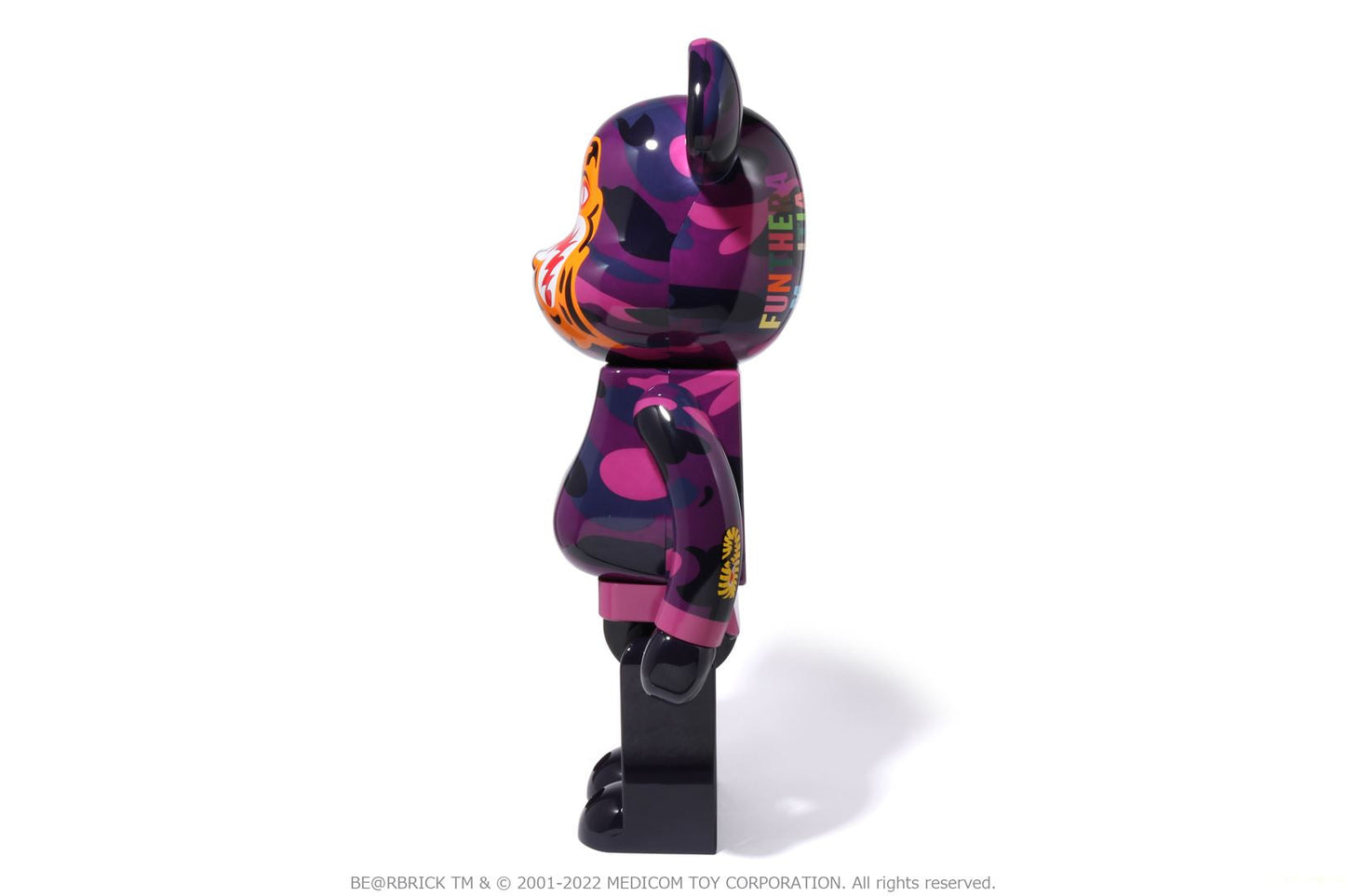 BAPE COLOR CAMO TIGER BE@RBRICK 1000%