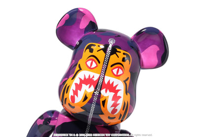 BAPE COLOR CAMO TIGER BE@RBRICK 1000%