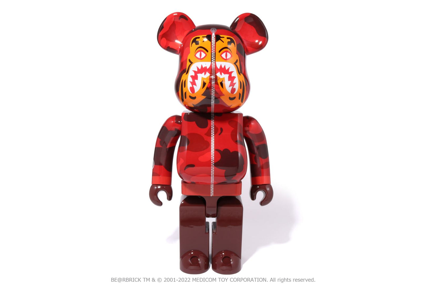 BAPE COLOR CAMO TIGER BE@RBRICK 1000%